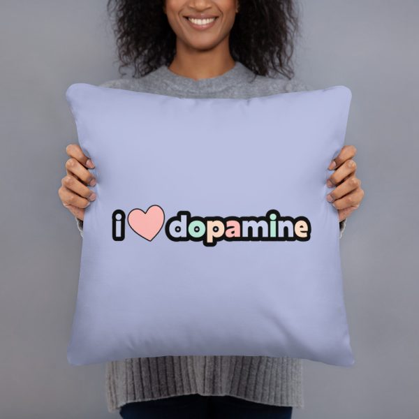 I Love Dopamine Basic Pillow