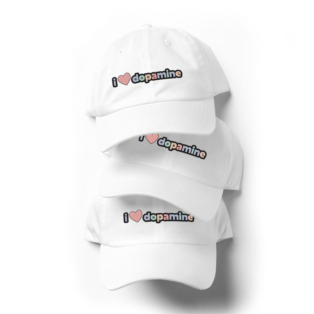 I Love Dopamine Dad Hat