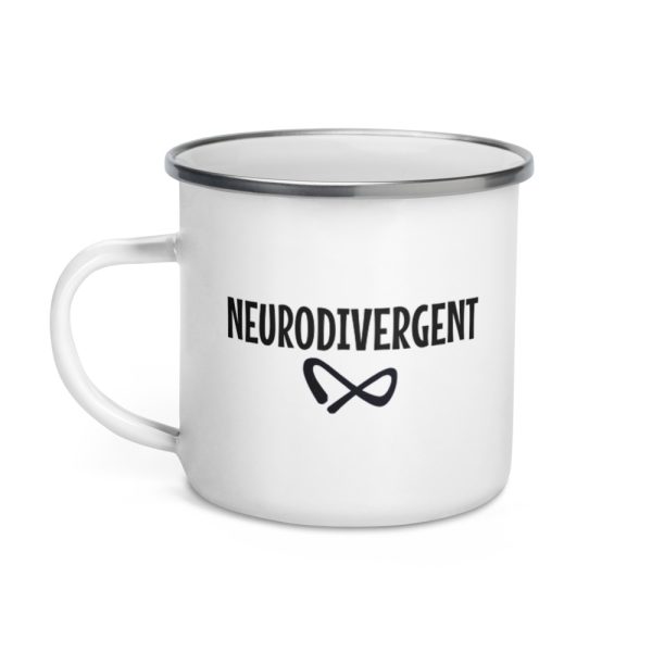 Neurodivergent Enamel Mug