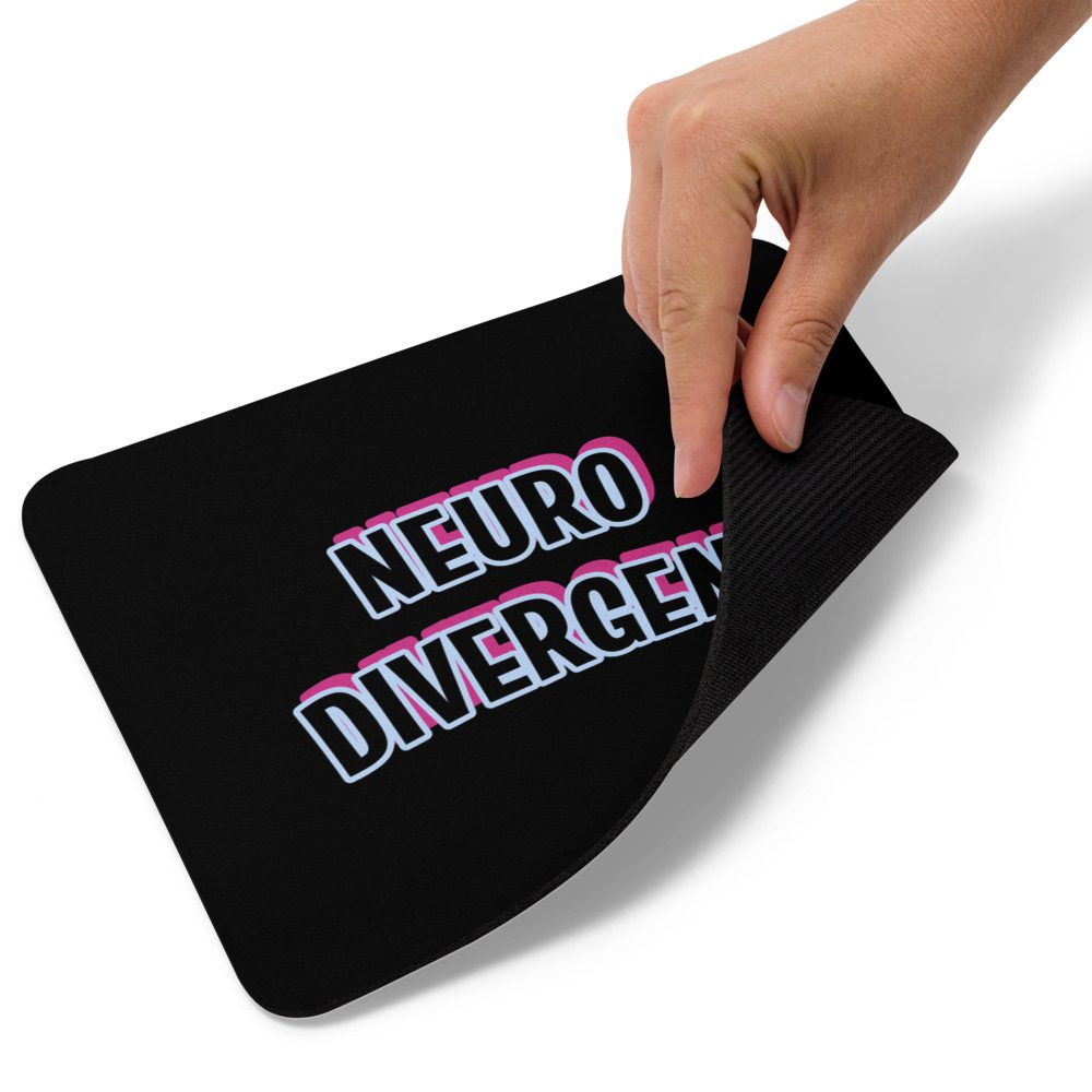 Neurodivergent Autism ADHD Mouse Pad