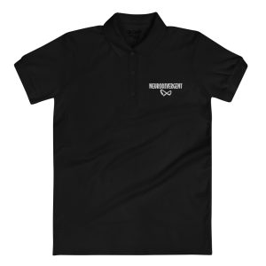 Neurodivergent Embroidered Women's Polo Shirt