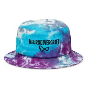 Neurodivergent Tie-Dye Bucket Hat
