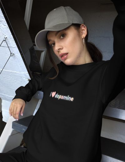 I Love Dopamine Unisex Sweatshirt
