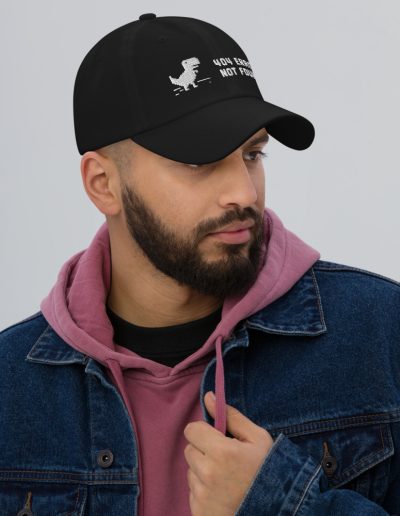404 Error Not Found Dad Hat