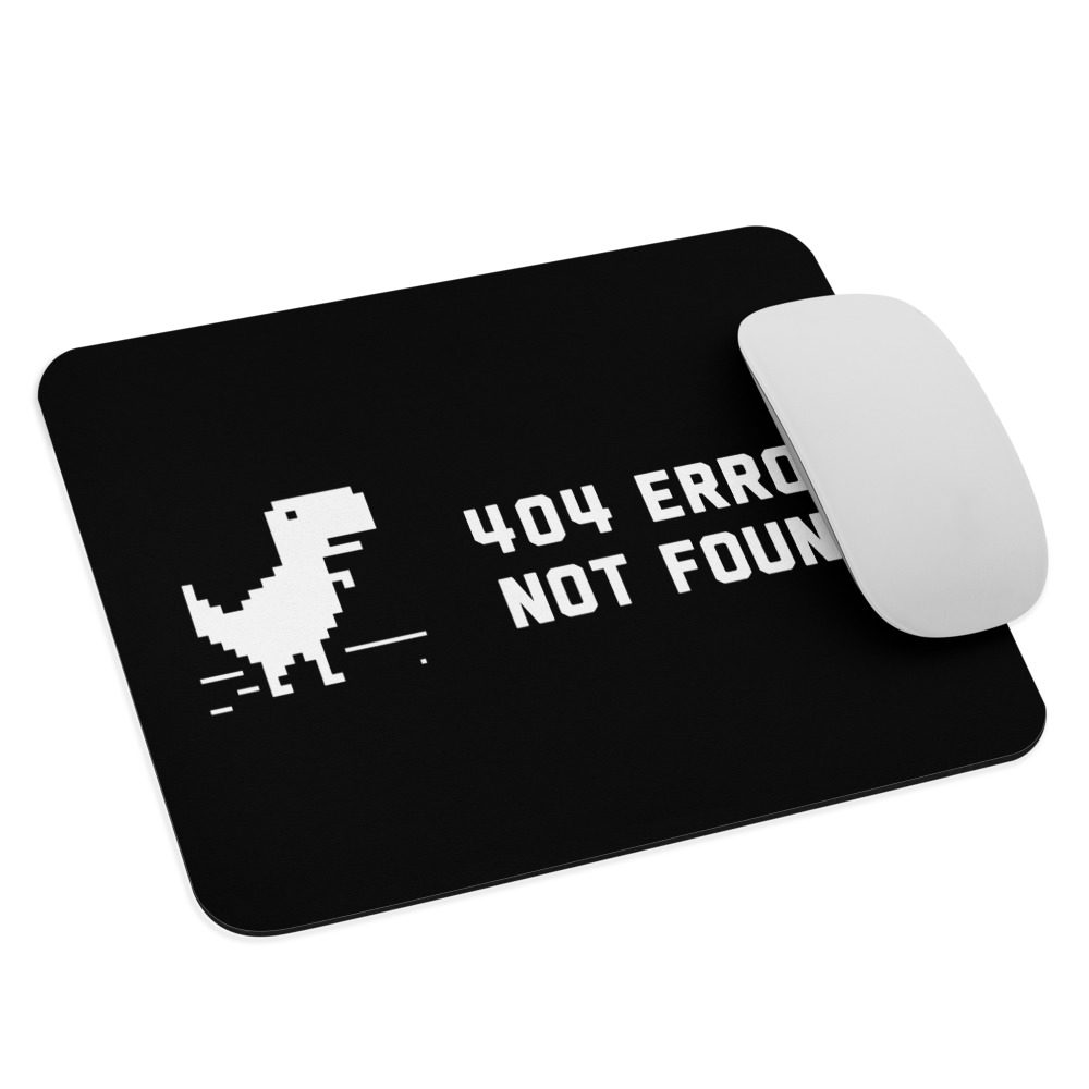 404 Error Not Found Mouse Pad