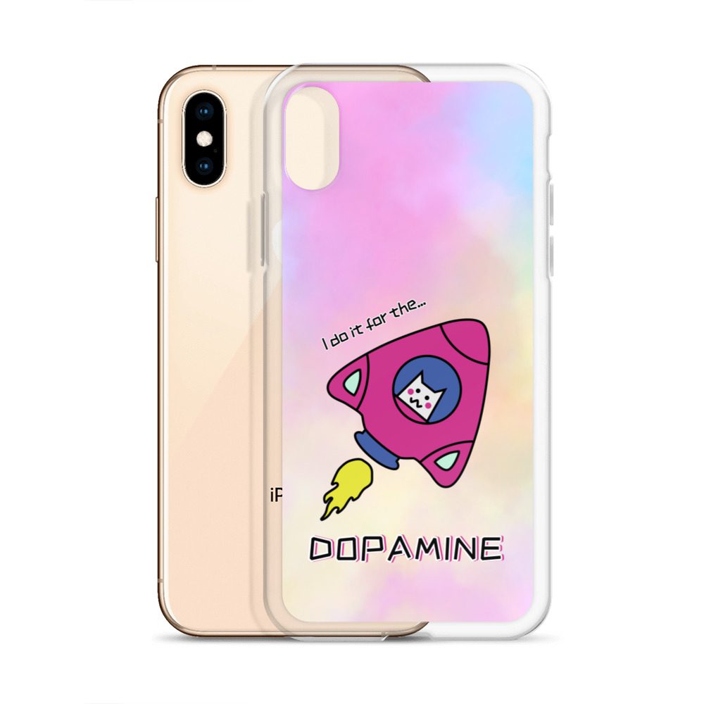 I Do It For The DOPAMINE iPhone Case