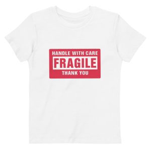 Handle With Care – FRAGILE Organic Cotton Kids T-shirt