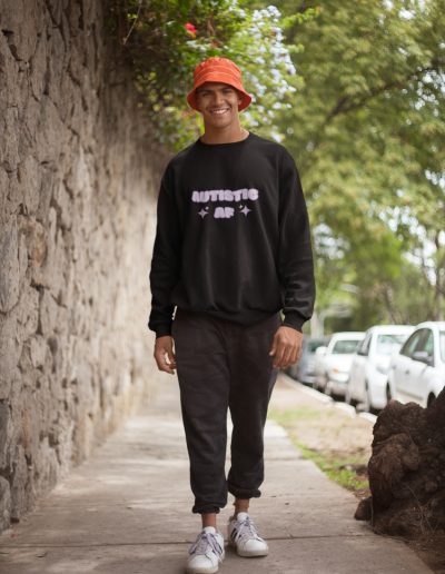Autistic AF Unisex Sweatshirt