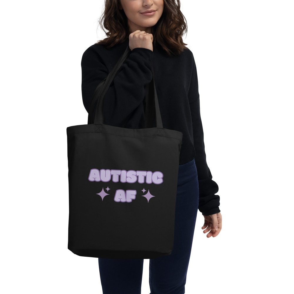 Autistic AF Eco Tote Bag