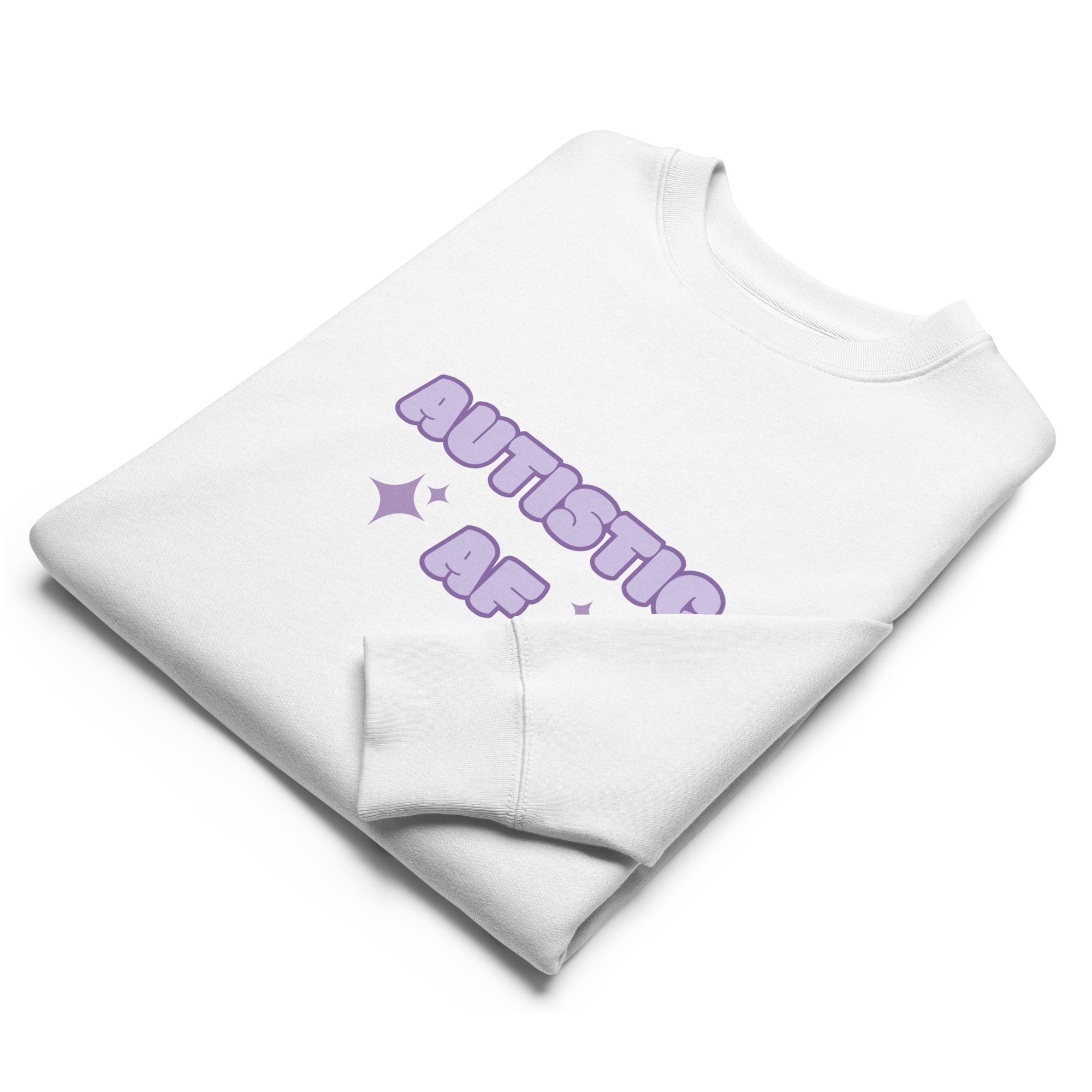 Autistic AF Unisex Organic Sweatshirt