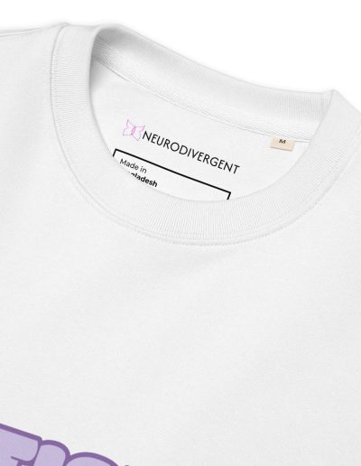 Autistic AF Unisex Organic Sweatshirt