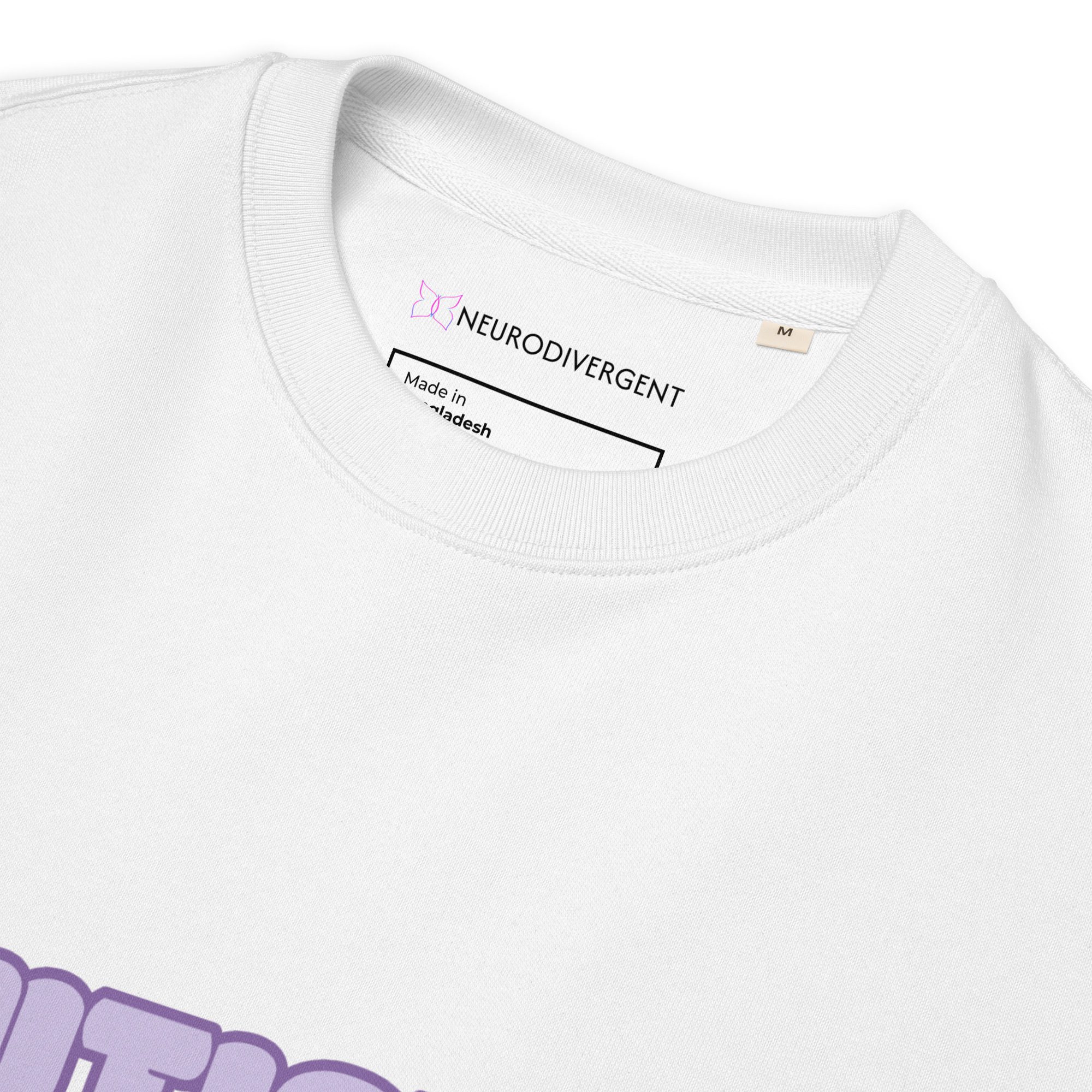 Autistic AF Unisex Organic Sweatshirt