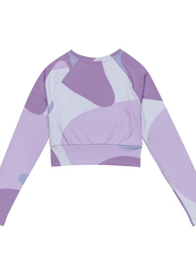 ADHD Gang Recycled Long-sleeve Crop Top