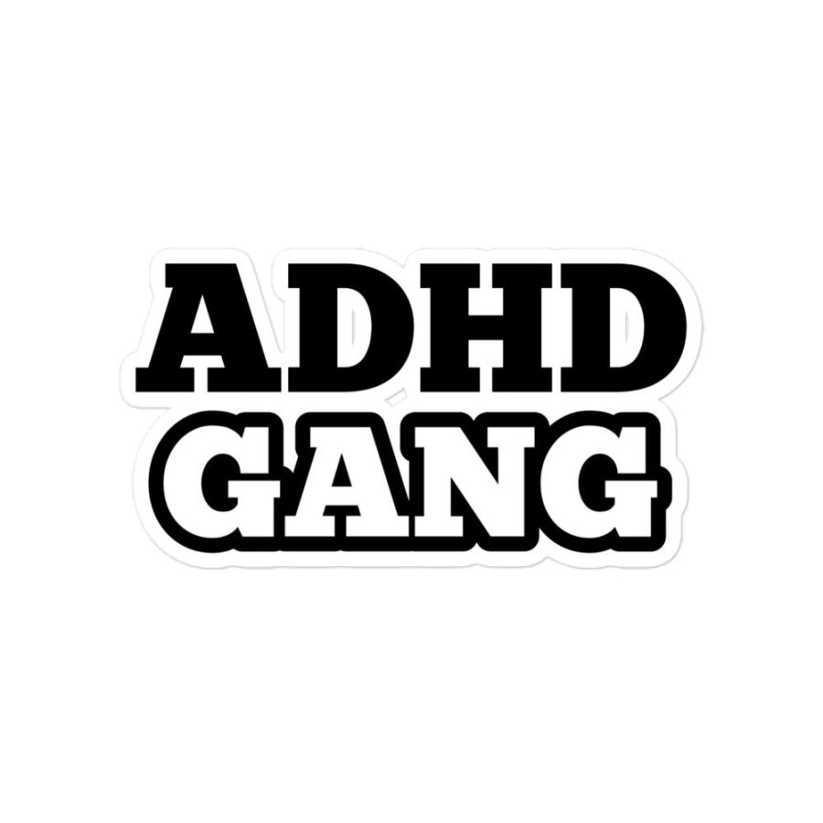 ADHD Gang Bubble-free Stickers