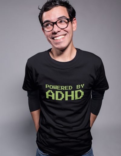 Powered By ADHD Unisex T-shirt