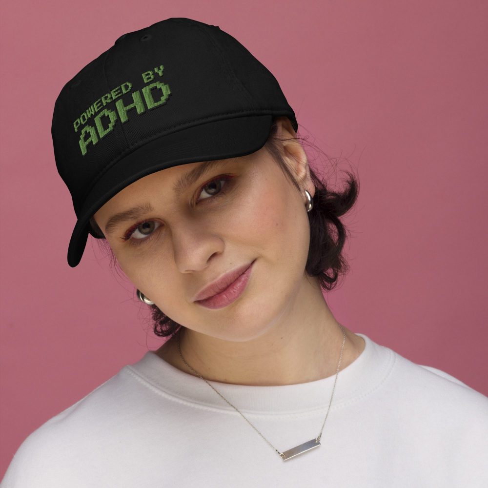 Powered By ADHD Organic Dad Hat