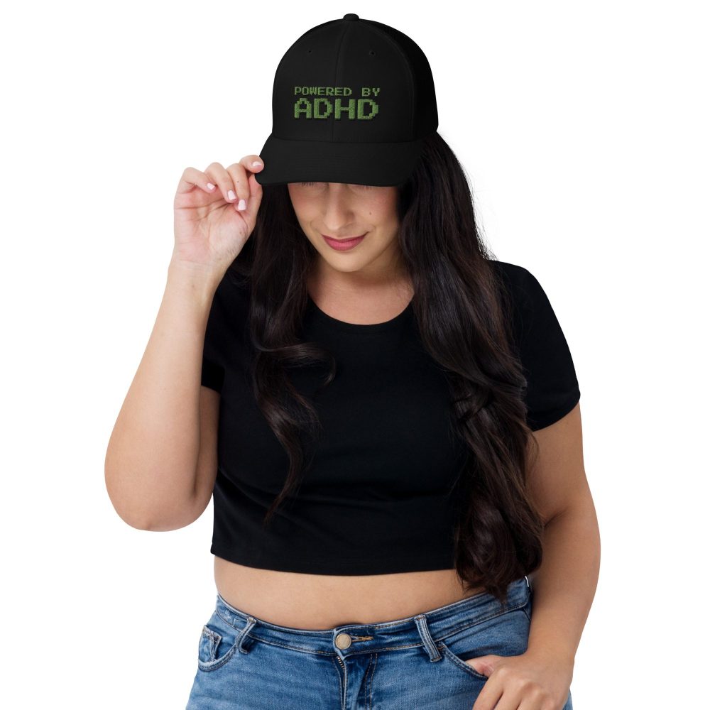Powered By ADHD Trucker Cap