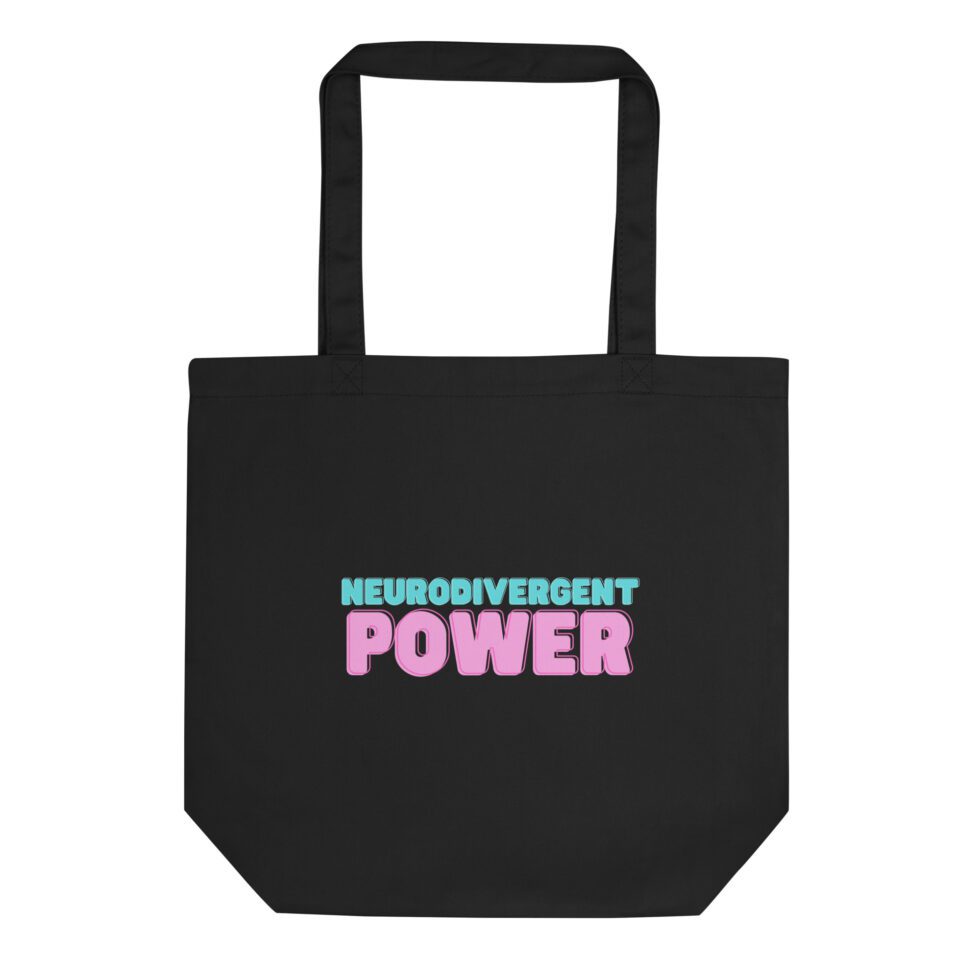 Neurodivergent Power Organic Tote Bag