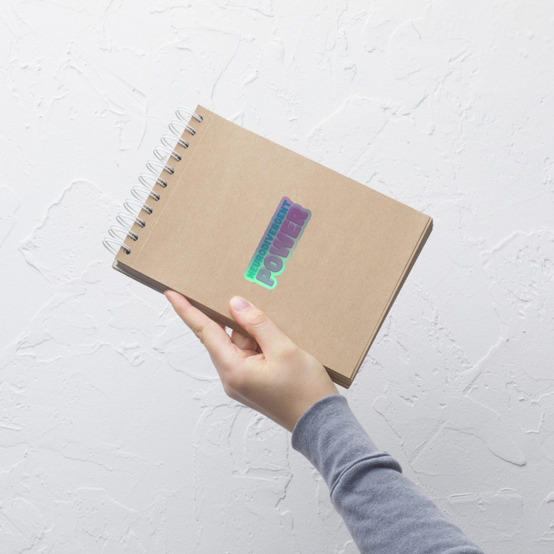 Neurodivergent Power Holographic Stickers