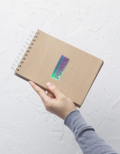 Neurodivergent Power Holographic Stickers