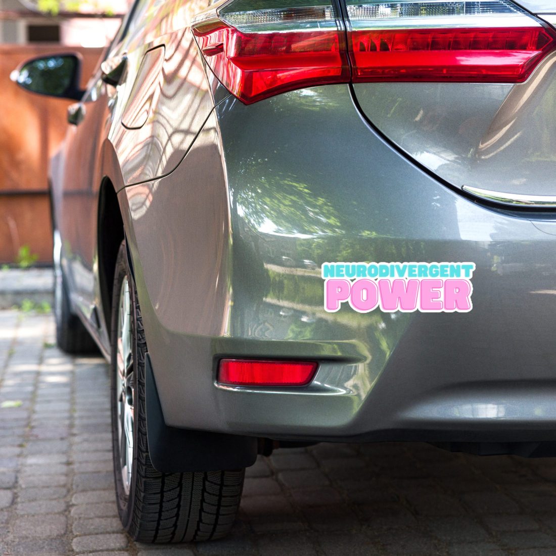 Neurodivergent Power Bubble-free Stickers