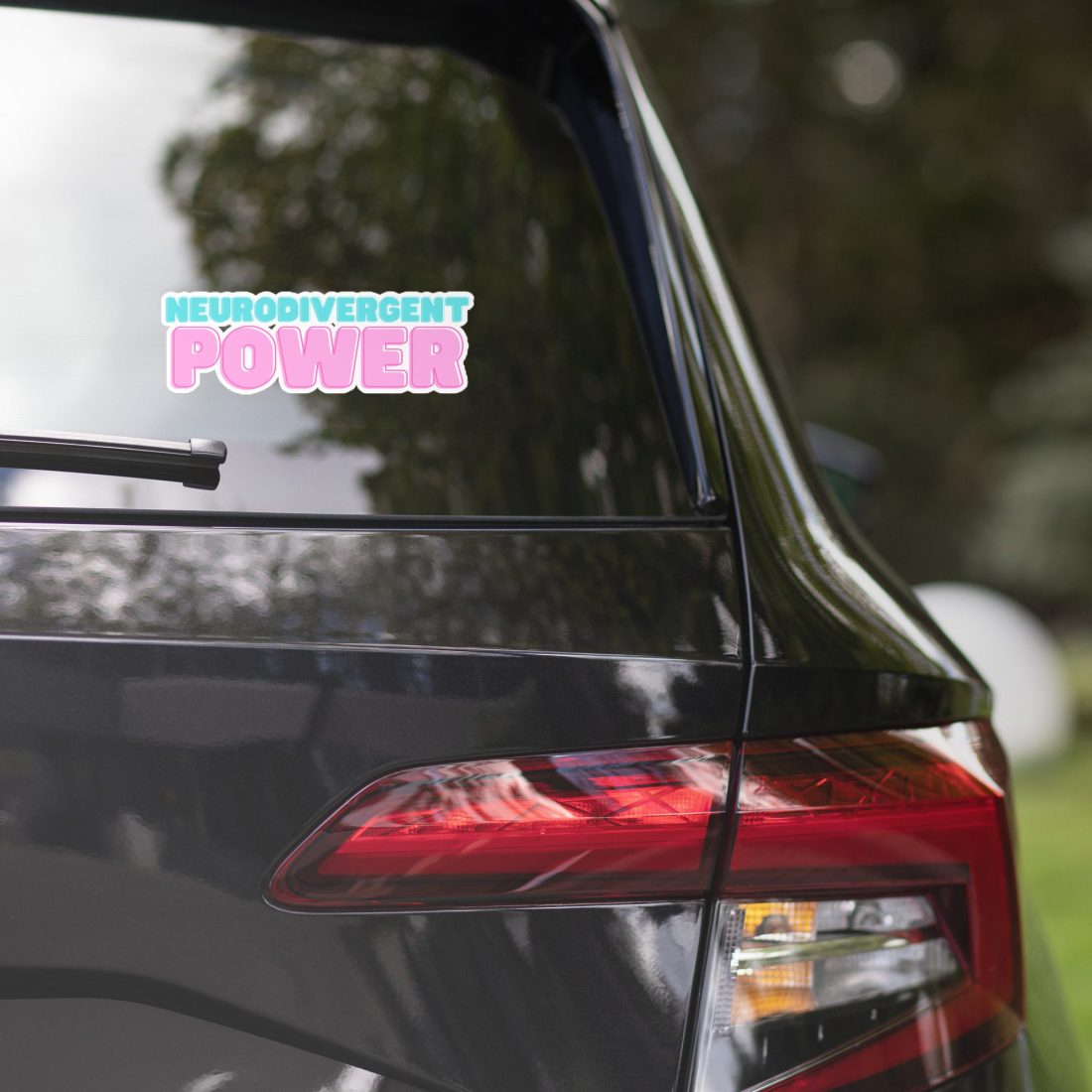 Neurodivergent Power Bubble-free Stickers