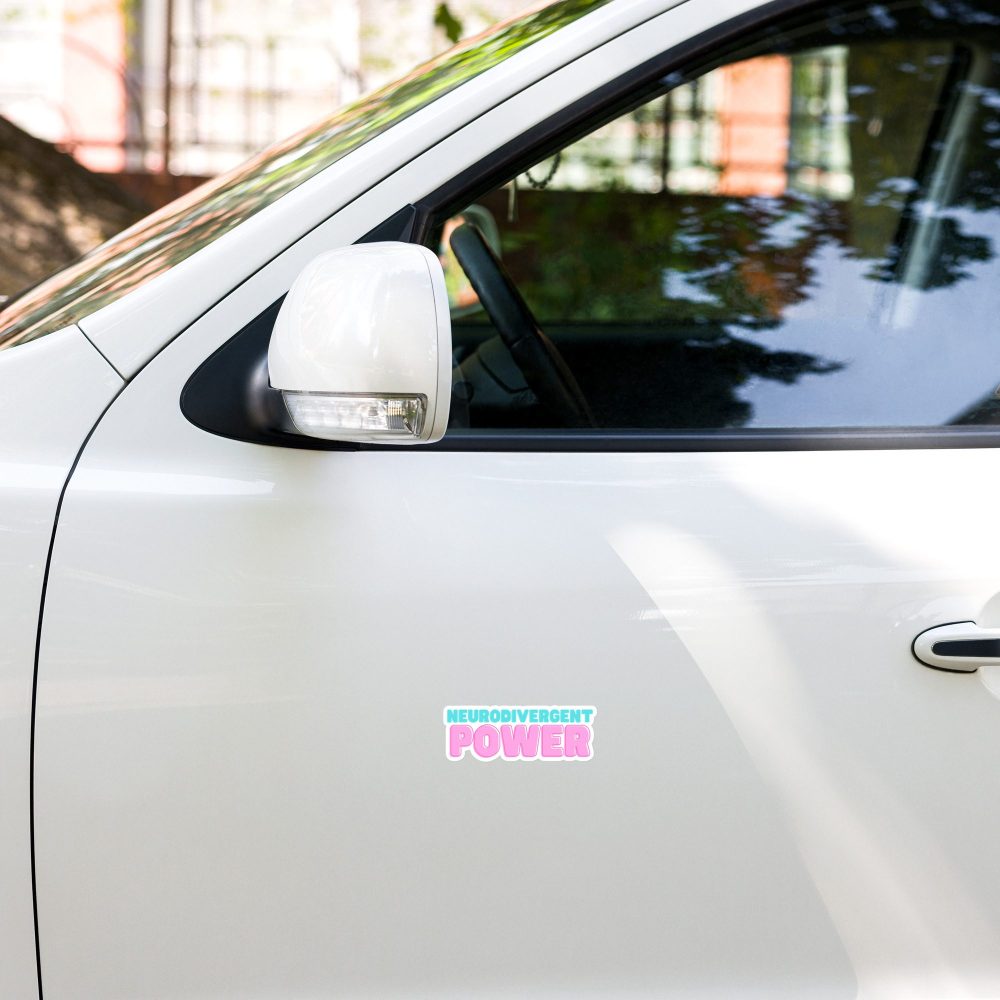 Neurodivergent Power Bubble-free Stickers