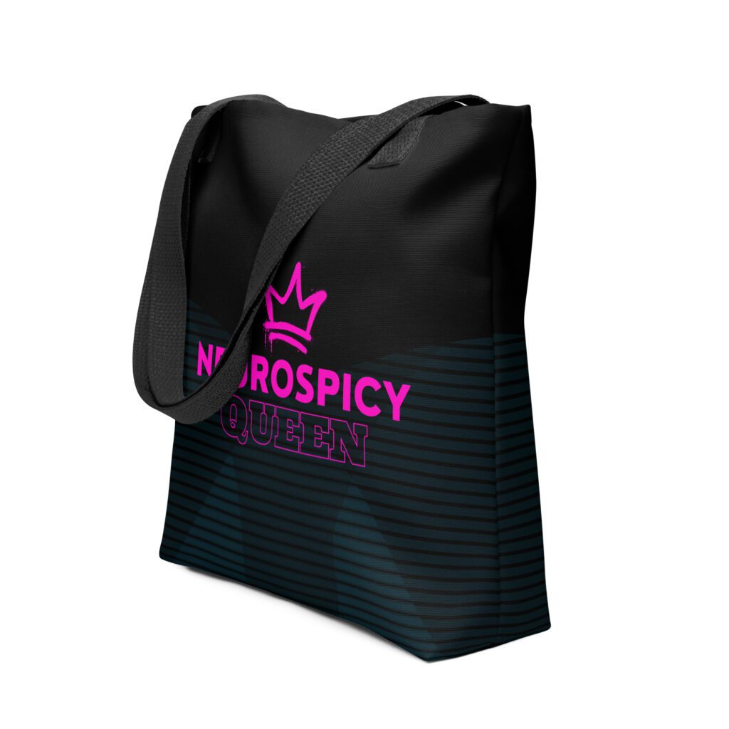 Neurospicy Queen Tote Bag