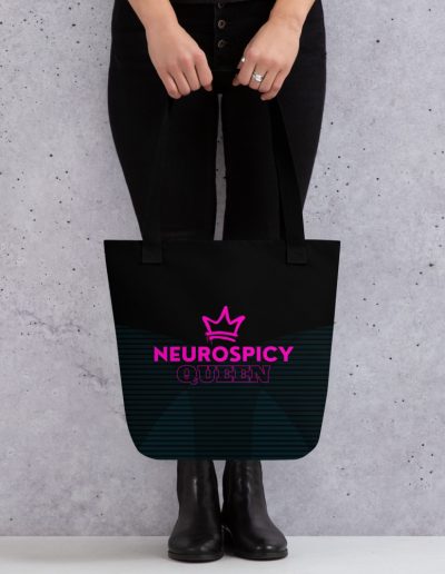 Neurospicy Queen Tote Bag