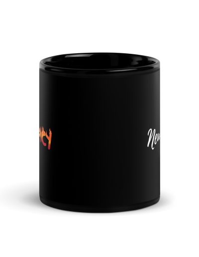 Neurospicy Autism ADHD Awareness Black Mug