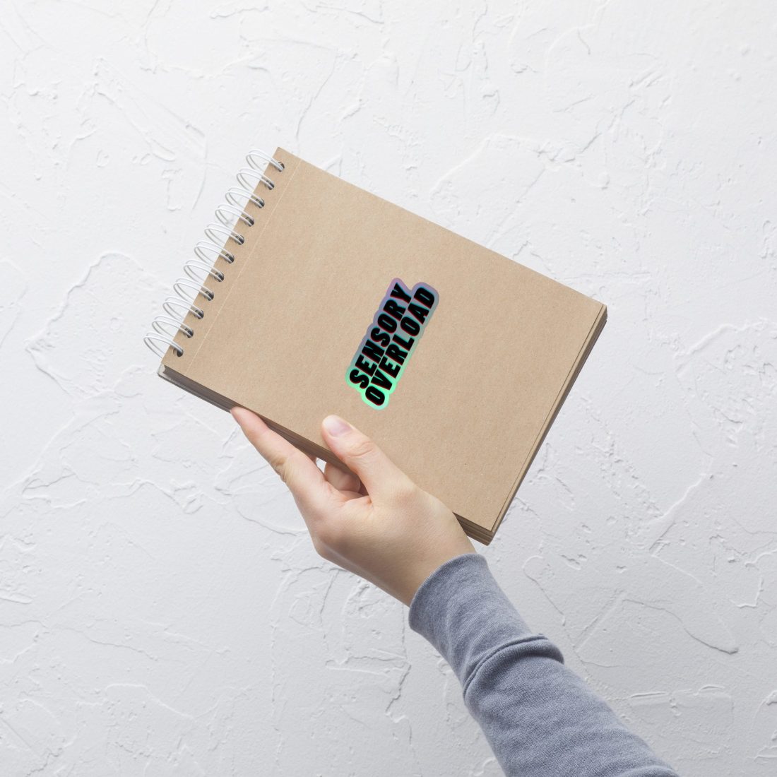SENSORY OVERLOAD Holographic Stickers