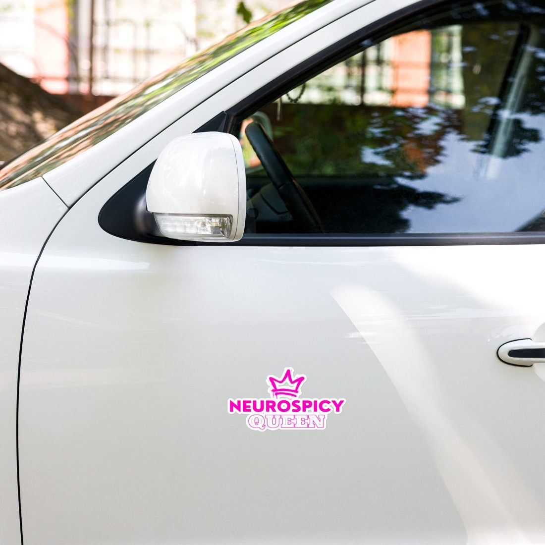 Neurospicy Queen Bubble-free Stickers - Image 5