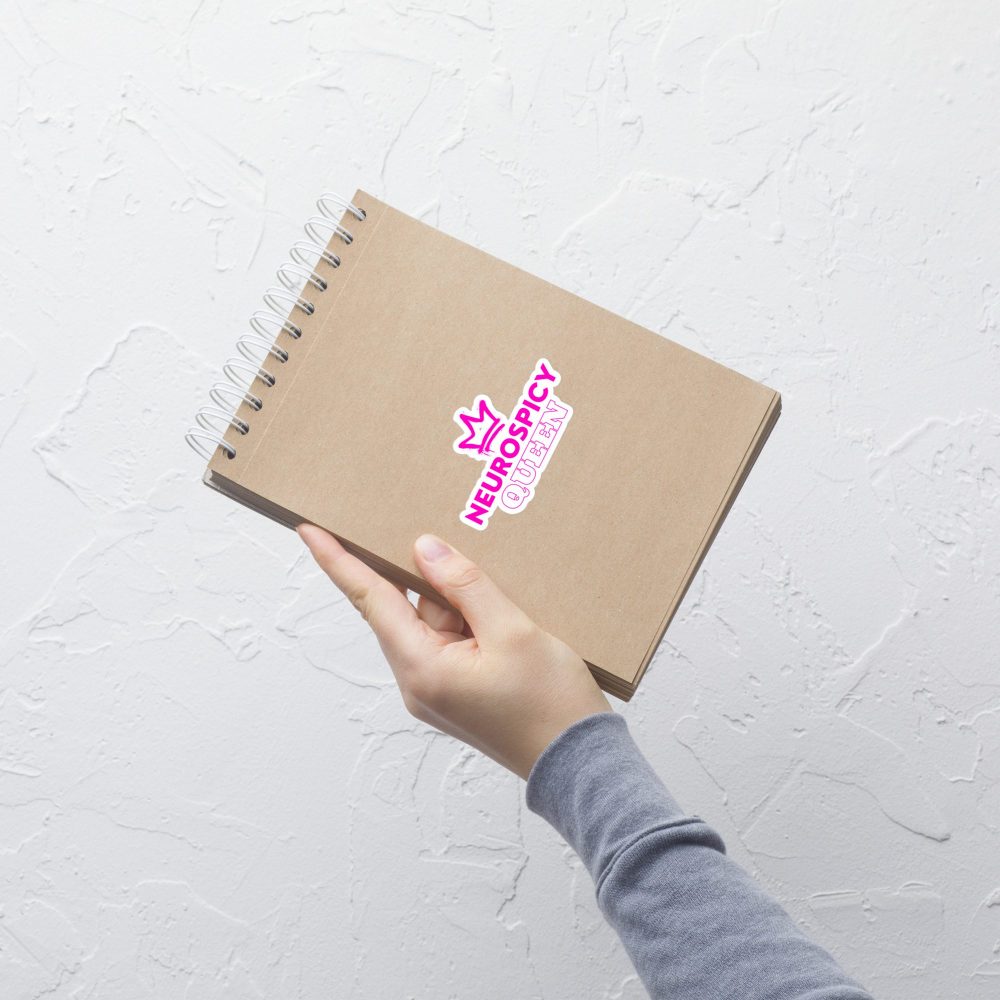 Neurospicy Queen Bubble-free Stickers