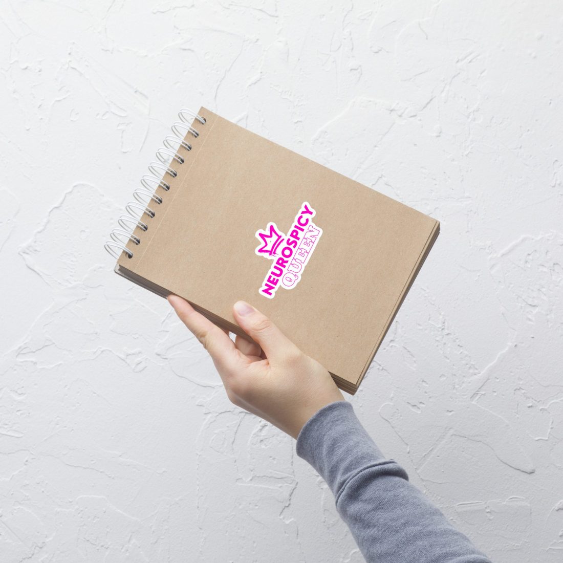 Neurospicy Queen Bubble-free Stickers