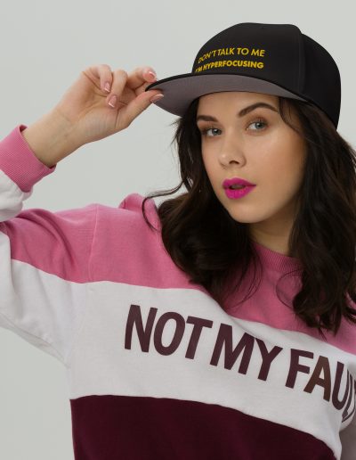 Don’t Talk To Me I’m Hyperfocusing Snapback Hat