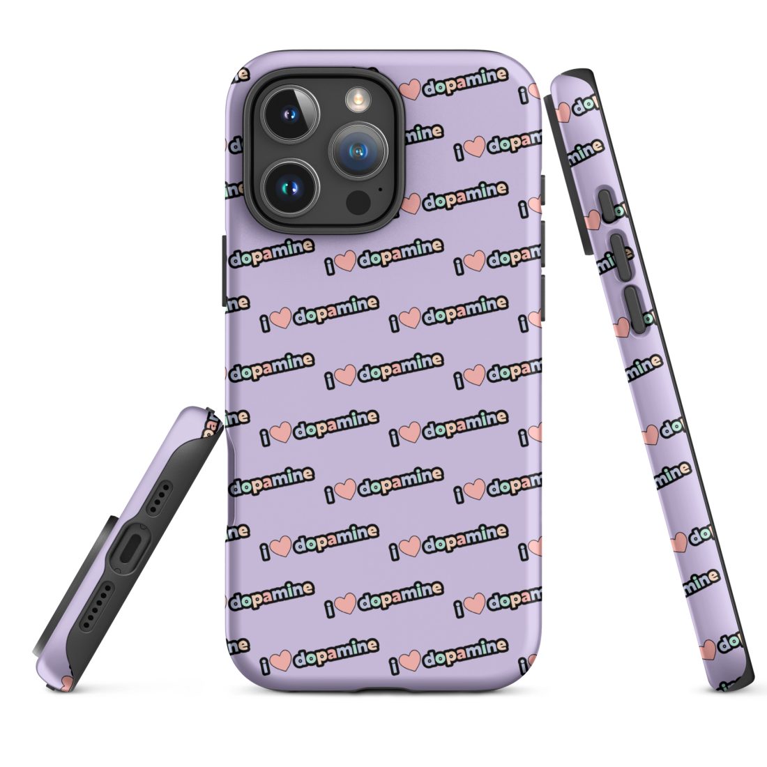I Love Dopamine iPhone Case