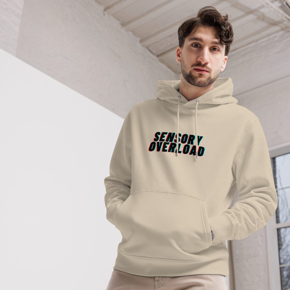 SENSORY OVERLOAD Unisex Organic Hoodie