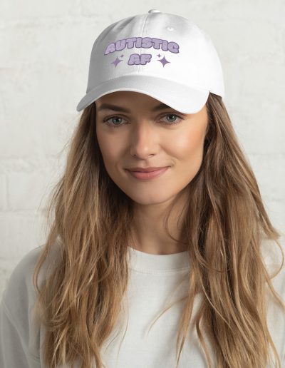 Autistic AF Neurodivergent Dad Hat