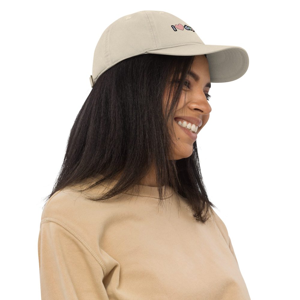 I Love Dopamine Organic Dad Hat