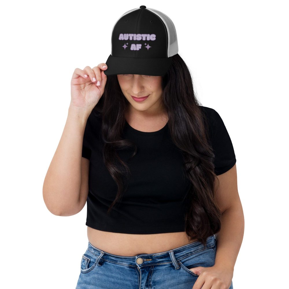 Autistic AF Neurodivergent Trucker Cap