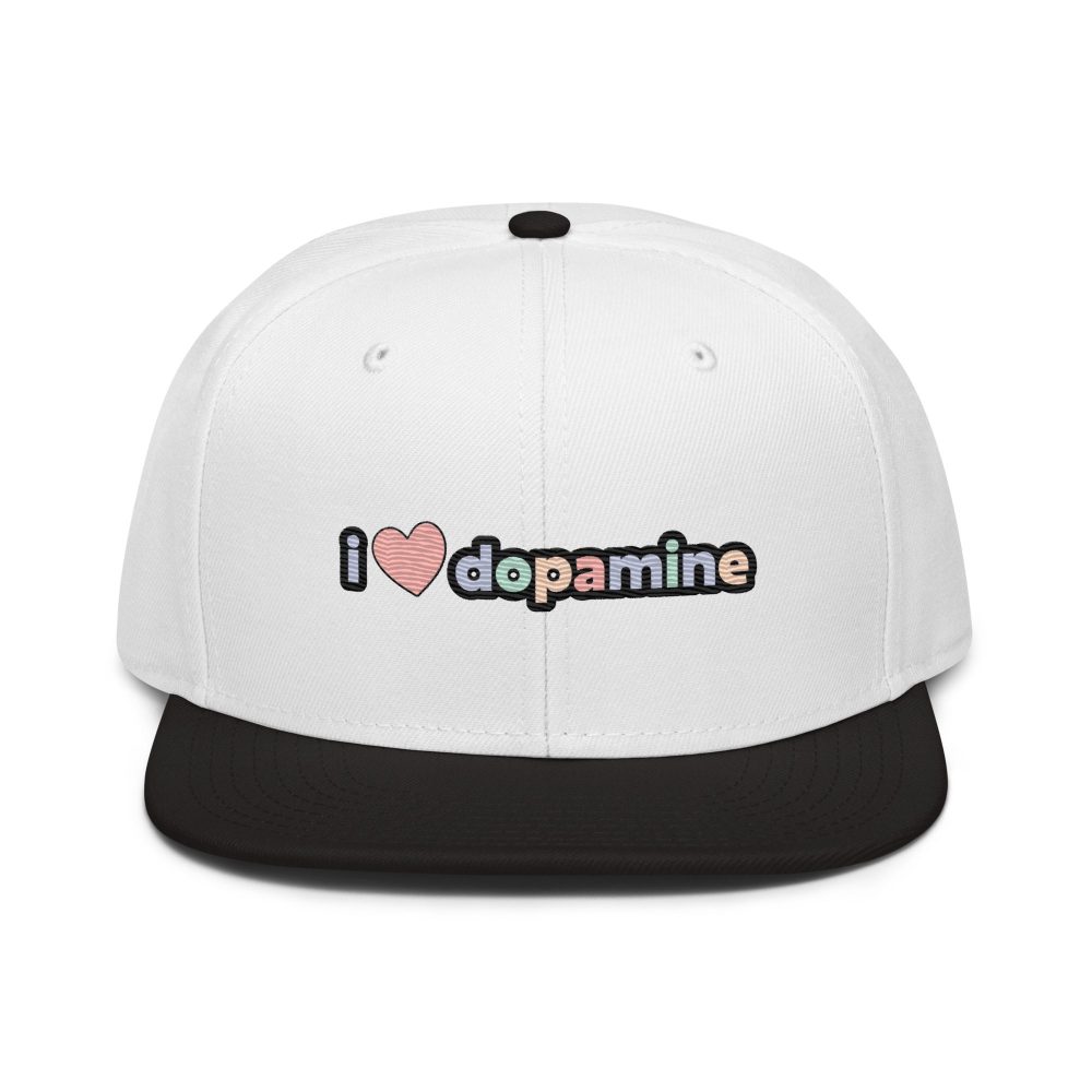 I Love Dopamine Snapback Hat
