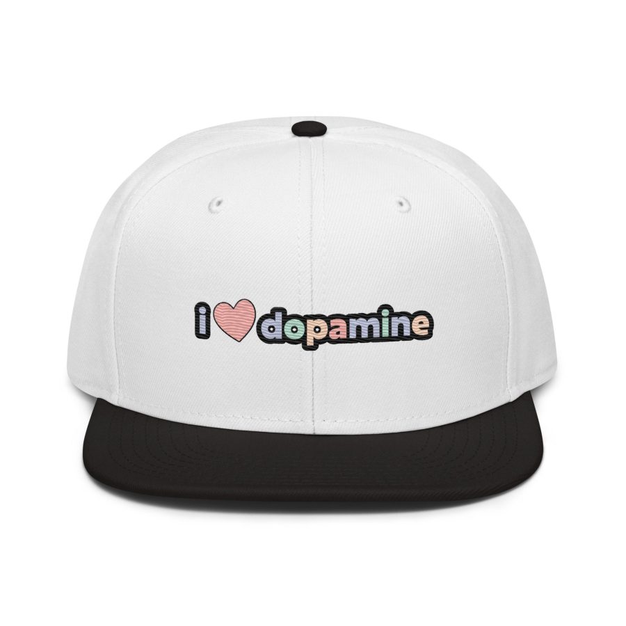 I Love Dopamine Snapback Hat