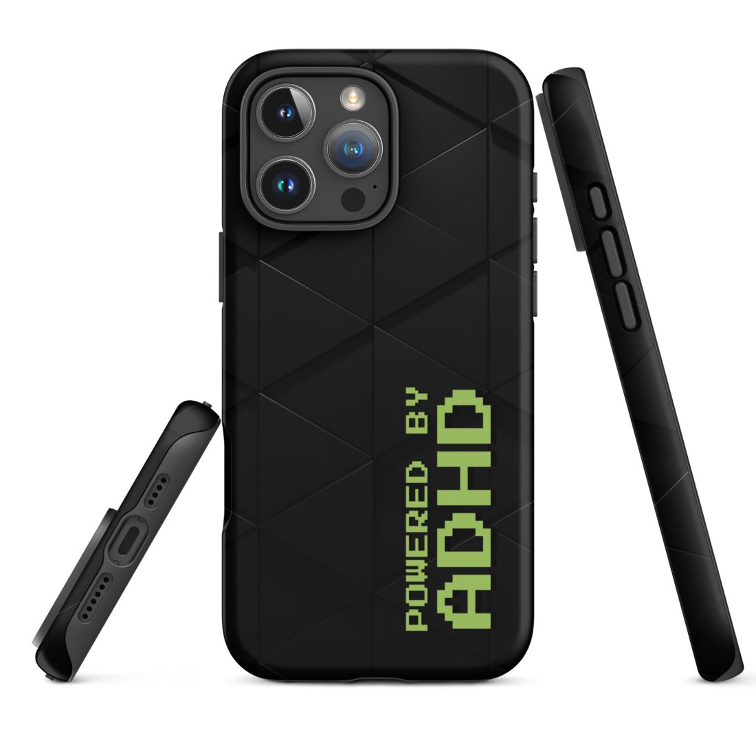 Powered By ADHD iPhone Case