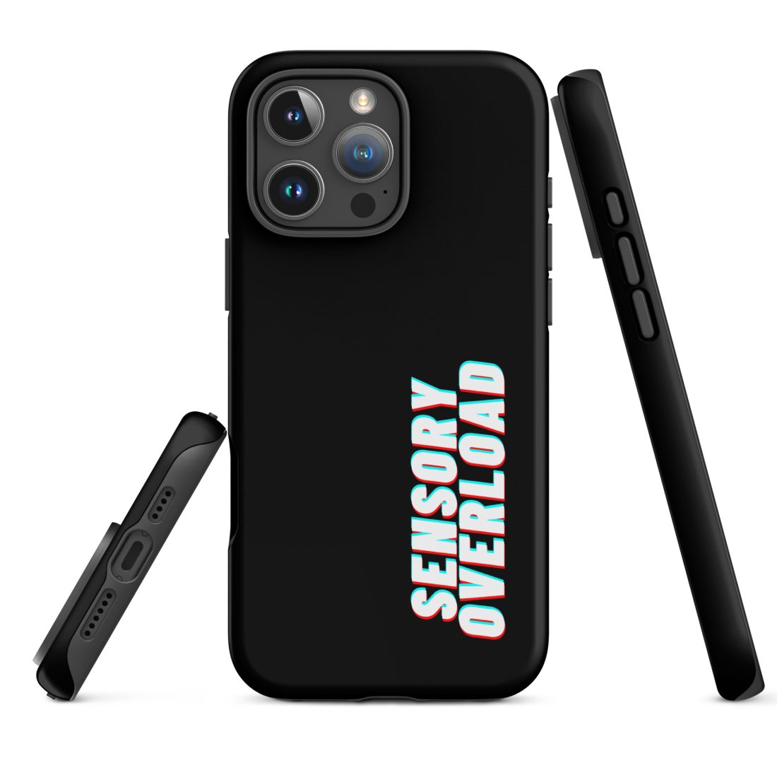 SENSORY OVERLOAD iPhone Case
