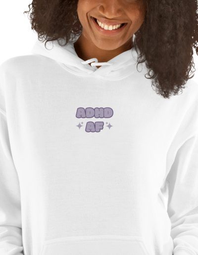 ADHD AF Neurodivergent Unisex Hoodie