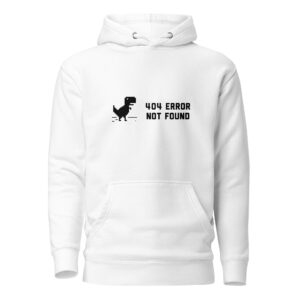 404 Error Not Found Unisex Hoodie