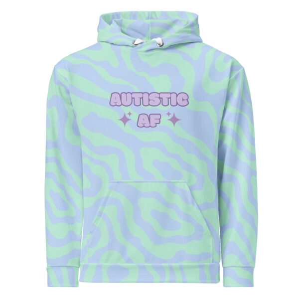 Autistic AF Camo Unisex Hoodie