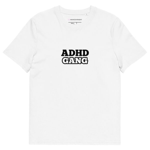 ADHD Gang Unisex Organic Cotton T-shirt