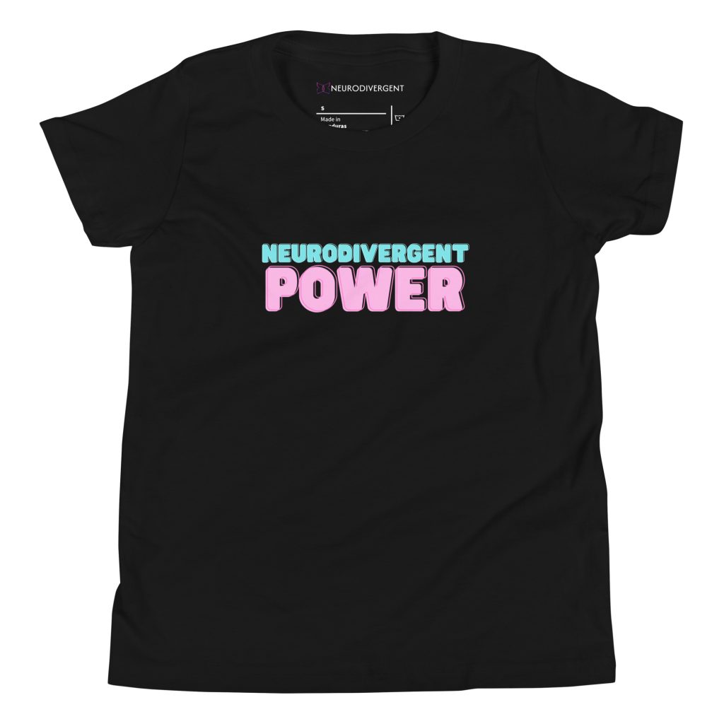 Neurodivergent Power Kids T-Shirt
