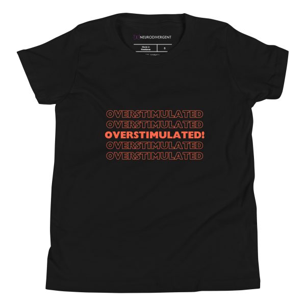 OVERSTIMULATED! Kids T-Shirt